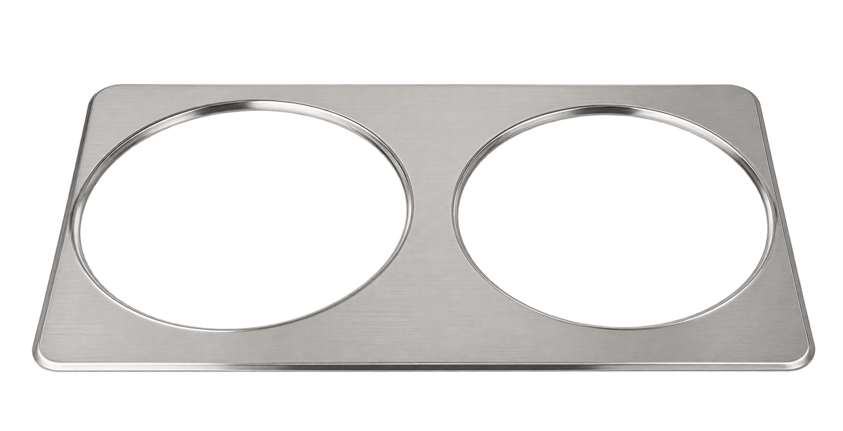 Omcan 46369 Adapter Plates - Fit (1) 7 QT And (1) 11 QT Steam Table Insets