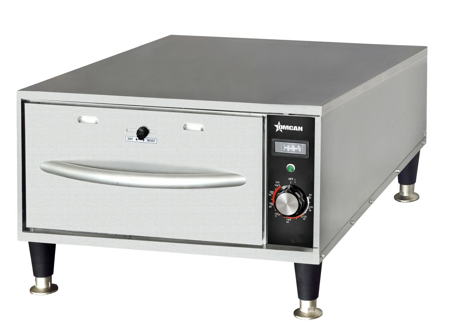 Omcan 47546 Single Freestanding Narrow Warming Drawer