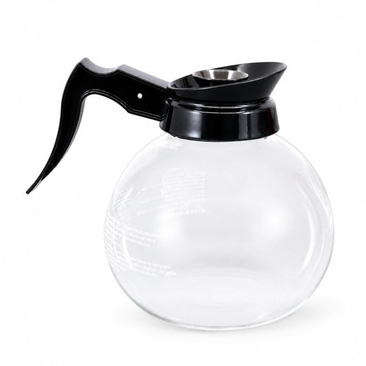 Omcan 69224 Glass Decanter for Item 44313 - Stainless Steel Coffee Maker