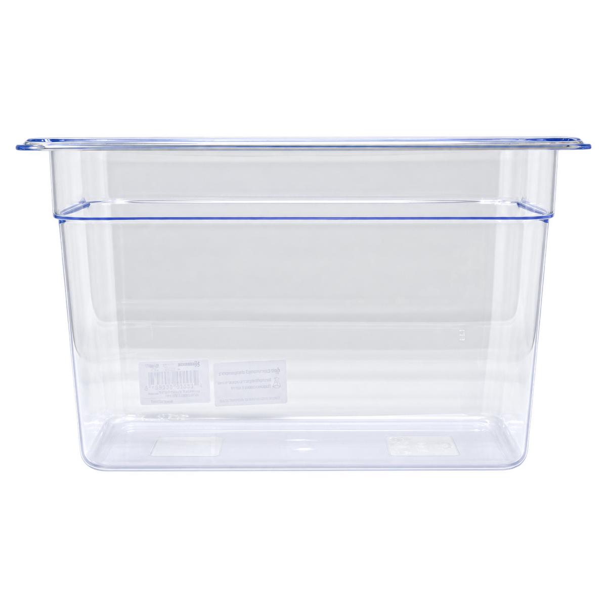 Omcan 80057 1/3 Clear Polycarbonate Food Pan with 7 7/8" Deep