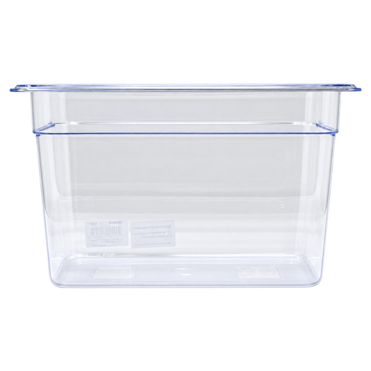 Omcan 80057 1/3 Clear Polycarbonate Food Pan with 7 7/8" Deep