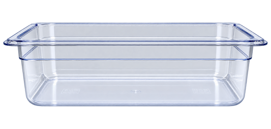 Omcan 80078 Full-size Clear Polycarbonate Food Pan with 5 14/16" Deep