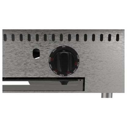 Venancio PGT24G-CT Two Burner Countertop Thermostatic Griddle
