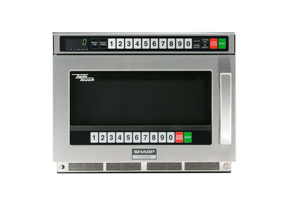 Sharp R-CD2200M Commercial Microwave Oven with Dual TouchPads