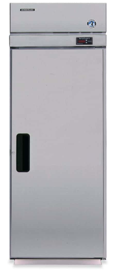 Hoshizaki RIR1-SSB One Section Full Stainless Door with Lock Upright Roll-In Refrigerator