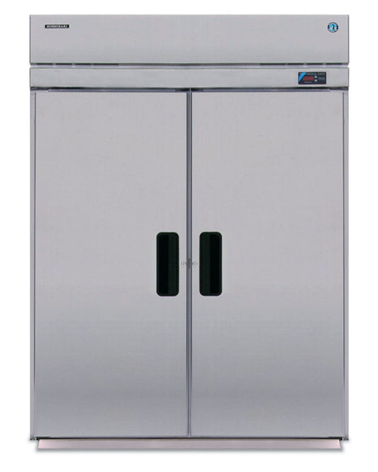 Hoshizaki RIR2-SSB Two Section Full Stainless Door with Lock Upright Roll-In Refrigerator