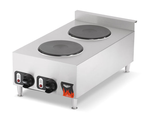 Vollrath STA 8002 Electric Two Burner Countertop Hot Plate