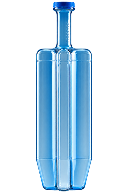 San Jamar RCU128 128 oz Blue Rapi-Kool Chill Utensil