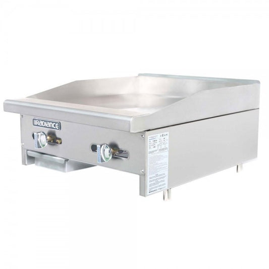 Radiance TAMG-24 24" Gas Griddle with Manual Controls