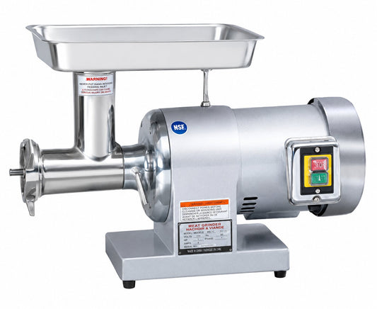 Thunderbird TB-400E 14-20 lbs/min #22 Stainless Steel Meat Grinder
