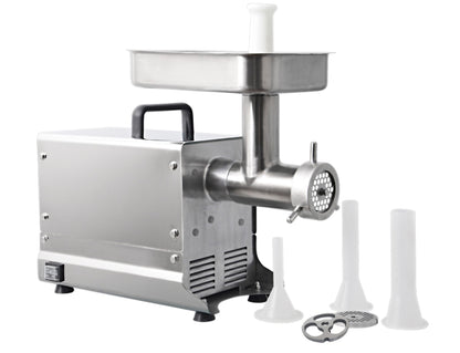 Omcan 48888 #32 Stainless Steel Commercial Medium-Duty Meat Grinder