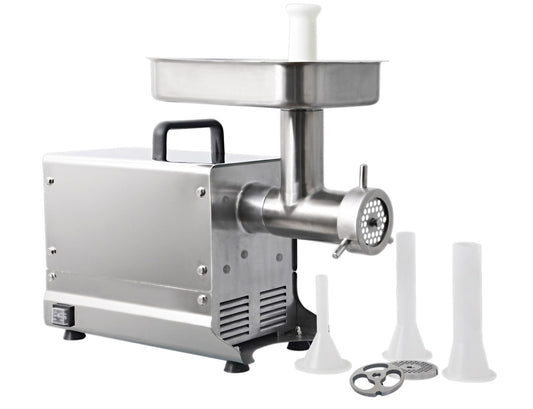 Omcan 48888 #32 Stainless Steel Commercial Medium-Duty Meat Grinder