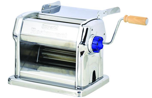 Omcan 13231 Stainless Steel Manual Pasta Sheeter with 8.25" Roller Length