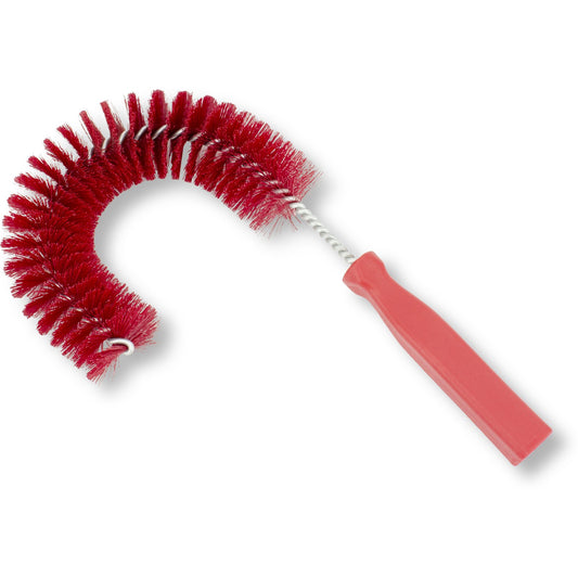 Carlisle 41100EC05 Red Sparta Color Code Clean-In-Place Hook Brush