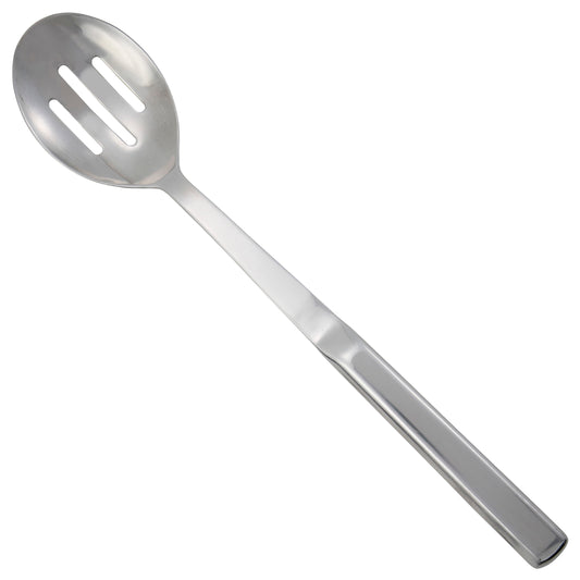 Winco BW-SL2 11-3/4" Stainless Steel Slotted Spoon, Hollow Handle