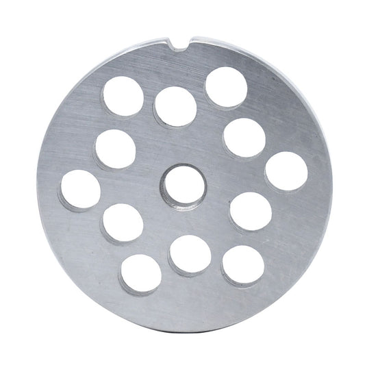 Omcan 11251 #22 One Notch/Round Carbon Steel Hubless Machine Plate, 12mm (1/2")