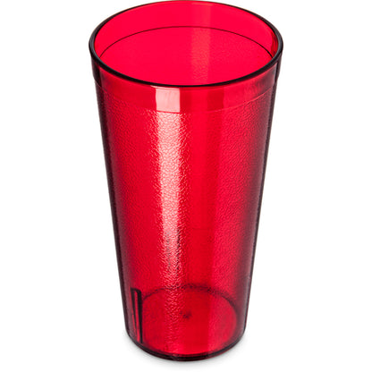 Carlisle 5220-8210 20 oz Ruby SAN Stackable Tumbler (12/pk)
