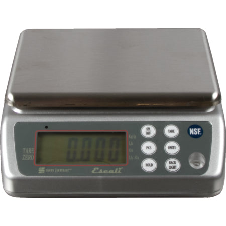 Carlisle SCDG33WD 33 lb Stainless Steel Digital Washdown Scale