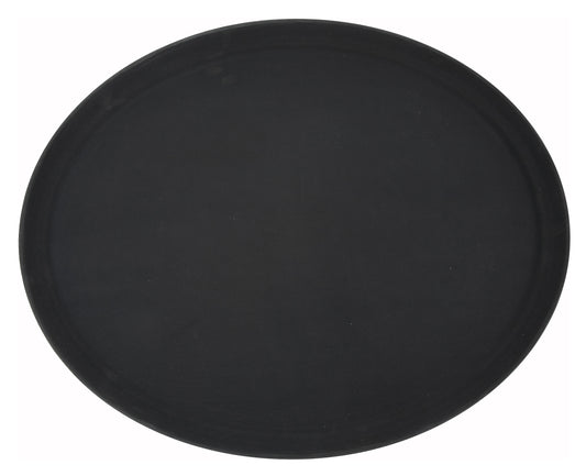 Winco TFG-2622K 26" x 22" Black Premium Fiberglass Non-Slip Tray