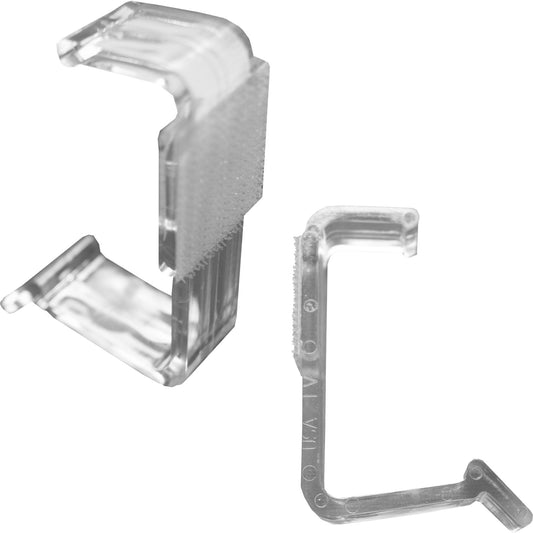 Snap Drape LV25 Clear Polycarbonate LV Table Skirting Clips