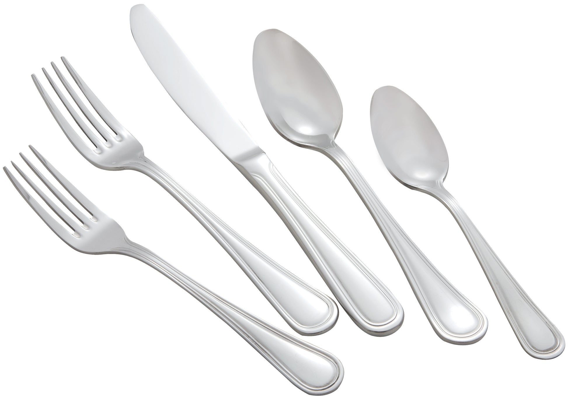 Winco 0021-06 Continental Salad Fork, 18/0 Extra Heavyweight