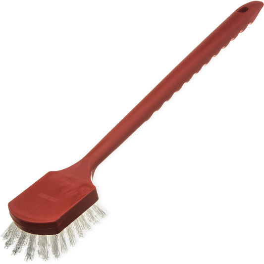 Carlisle 4011305 20" Red Utility High Heat Brush