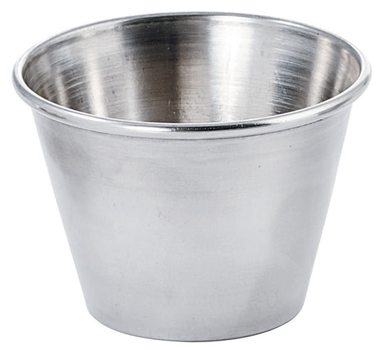 Winco SCP-25 2-1/2 oz. Stainless Steel Sauce Cups