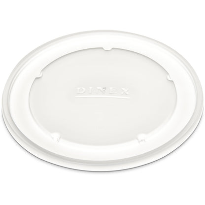 Dinex DX11868714 5" Translucent Classic Lid Fits DX1186 12 oz Bowls (1000/cs)