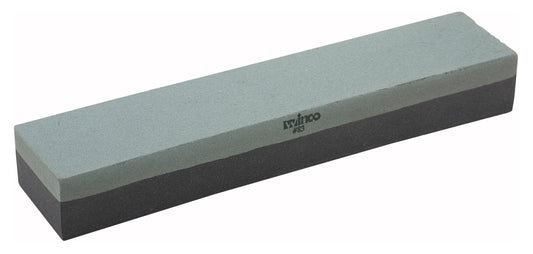 Winco SS-1211 12" x 2-1/2" x 1-1/2" Fine/Medium Grain Sharpening Stone