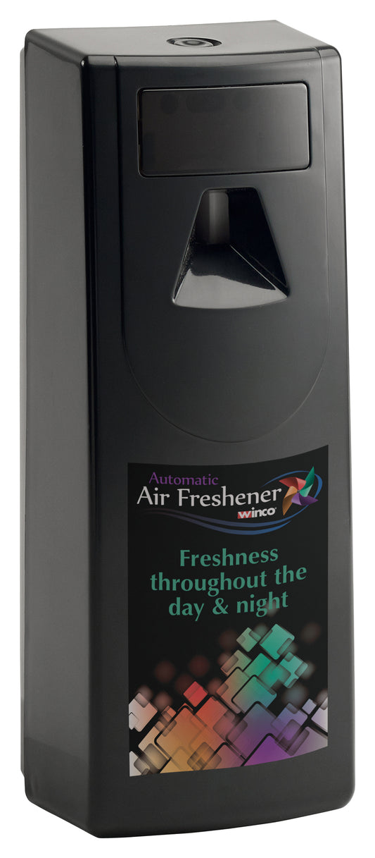 Winco AFD-1K Black Automatic Air Freshener Dispenser