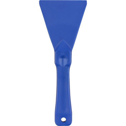 Carlisle 40230EC14 3" Blue Plastic Handheld Scraper