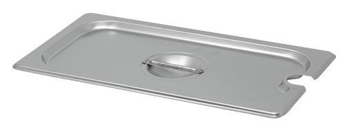 Omcan 80271 Third-size Stainless Steel Slotted Steam Table Pan Cover
