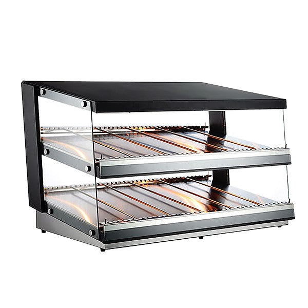 Omcan 47512 4.27 cu.ft. (121 Liter) 44" Heated Pass-Through Station