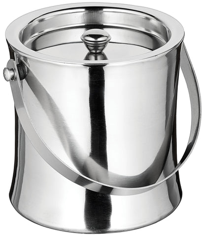Winco ICB-60 60 oz. Stainless Steel Double-Wall Ice Bucket