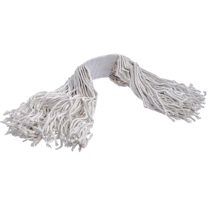 Carlisle 369817B00 5" White Cotton #24 Large Cut-End Mop