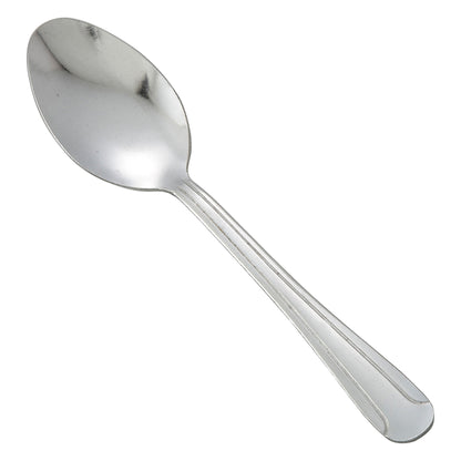 Winco 0014-01 Heavy Dominion Teaspoon, 18/0 Heavyweight