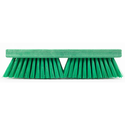 Carlisle 41722EC09 10" Green Sparta Color Coded Deck Scrub Brush