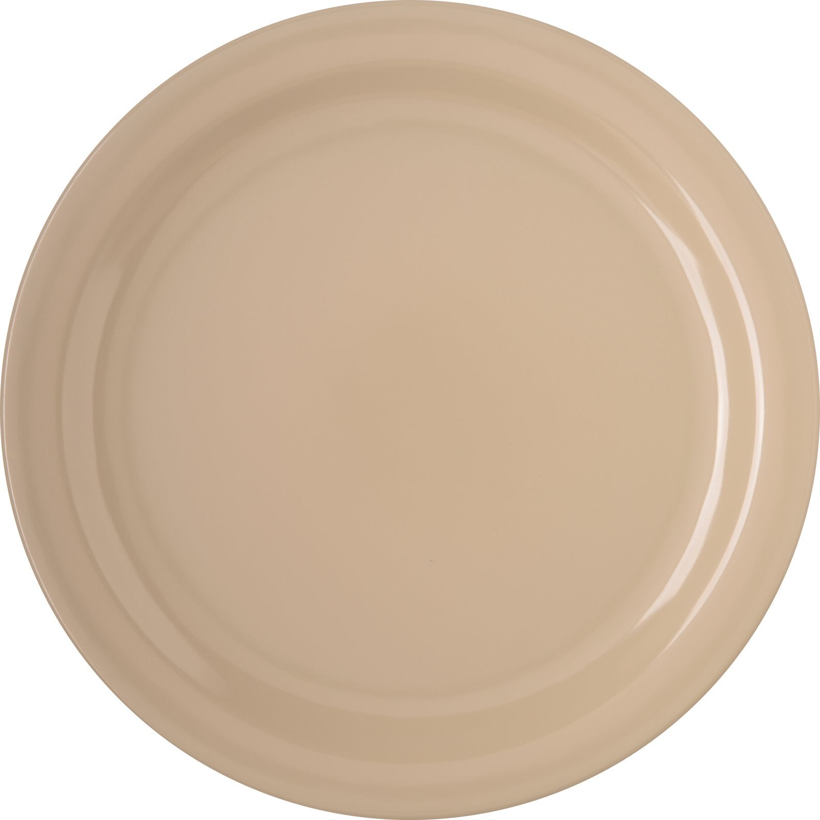 Carlisle 4350025 10.25" Tan Dallas Ware Melamine Dinner Plate