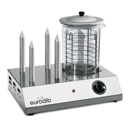 Eurodib HOT DOG Hot Dog Steamer and Bun Warmer