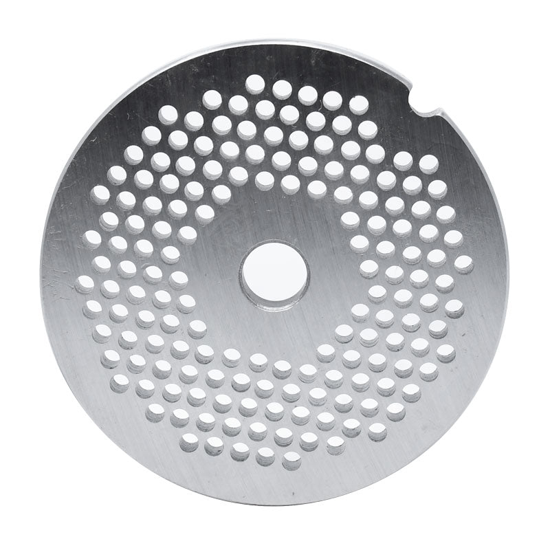 Omcan 11246 #22 One Notch/Round Carbon Steel Hubless Machine Plate, 3.5mm (1/8")