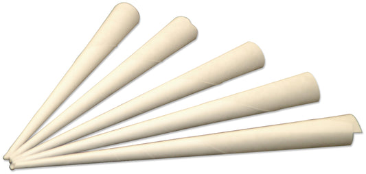 Winco 83005 Benchmark Paper Cotton Candy Cones (1000 cones/pack)