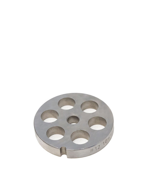 Omcan 11242 #12 One Notch/Round Carbon Steel Hubless Machine Plate, 16mm (5/8")
