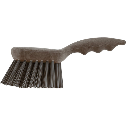 Carlisle 40541EC01 8" Brown Sparta Color Coded Floater Scrub Brush