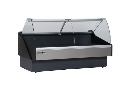 Hydra-Kool KFM-CG-50-S 52" Curved Glass Fresh Meat Case