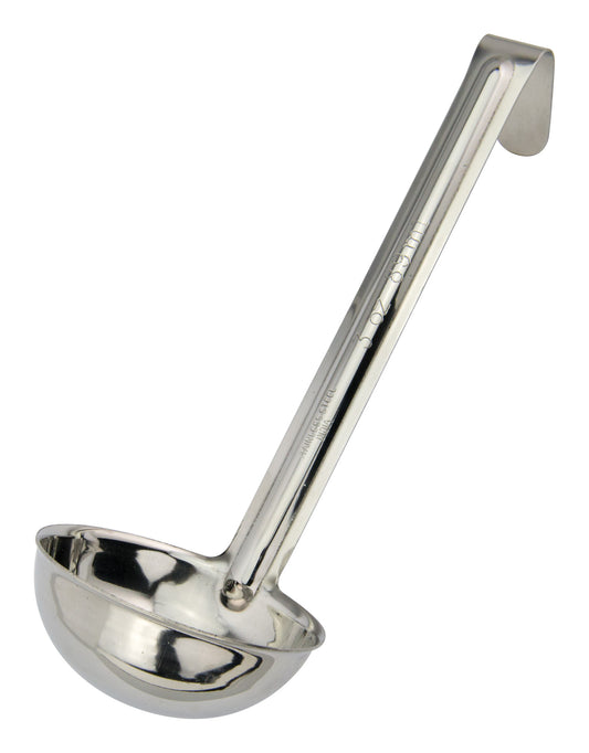 Winco LDI-30SH 3 oz. Stainless Steel Ladle w/ 6" Handle