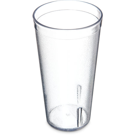 Carlisle 5220-207 20 oz Clear SAN Stackable Plastic Tumbler