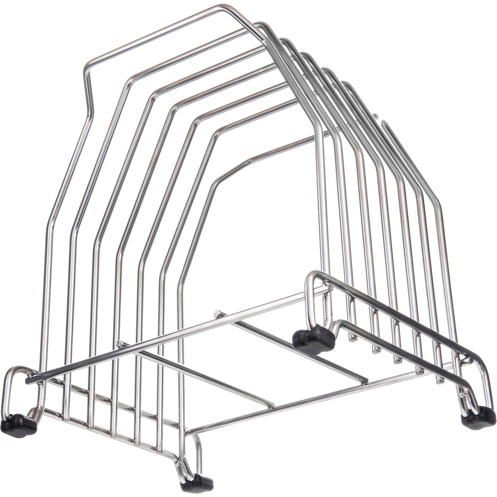 San Jamar KLRST Chrome Cut-N-Carry Cutting Board Rack