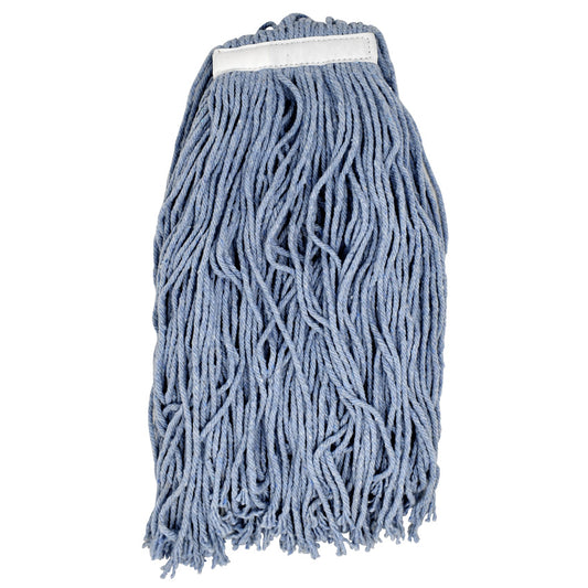 Omcan 80871 Blue Yarn Mop Head - Cut End