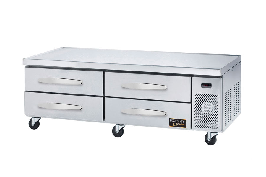 Kool-It KCB-74-4M 74" 4-Drawer Chef Base Refrigerated