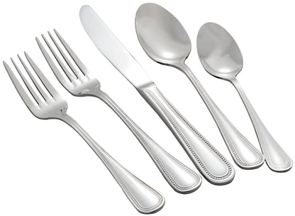 Winco 0036-06 Deluxe Pearl Salad Fork, 18/8 Extra Heavyweight